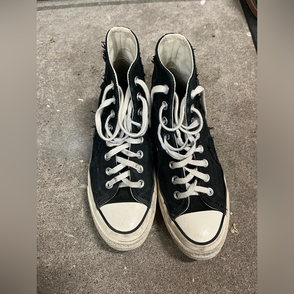All black Converse